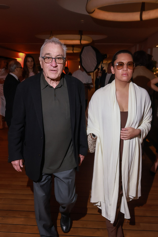 Robert De Niro i Tiffany Chen (2023 r.)