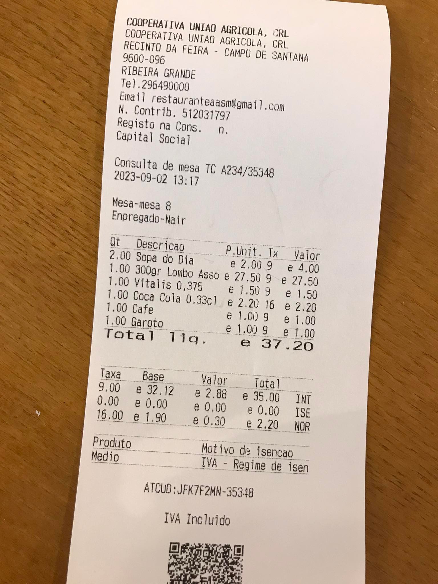 Jedlo si dali na miestnej farme.