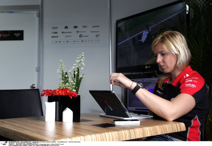 Piękna twarz Formuły 1, Maria De Villota