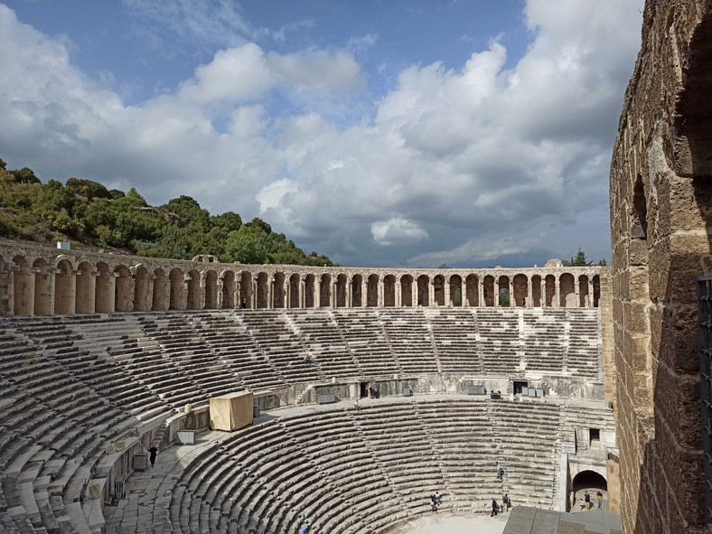 Rzymski teatr w Aspendos