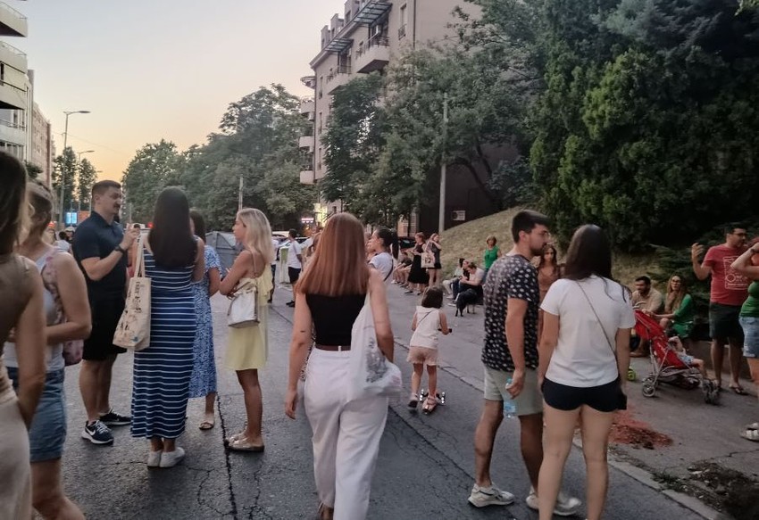 Blokada u Južnom bulevaru