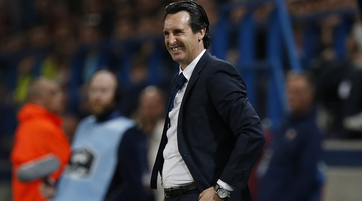 Unai Emery /Fotó: AFP