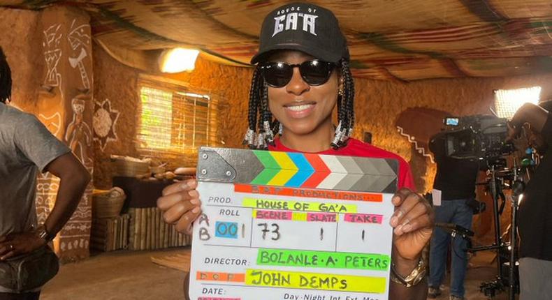 Bolanle Austin-Peters teases her new film 'House of Ga'a' [Twitter/Bolanleap]