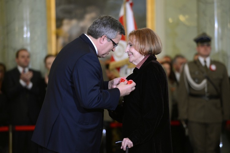 Bronisław Komorowski i Wanda Chotomska