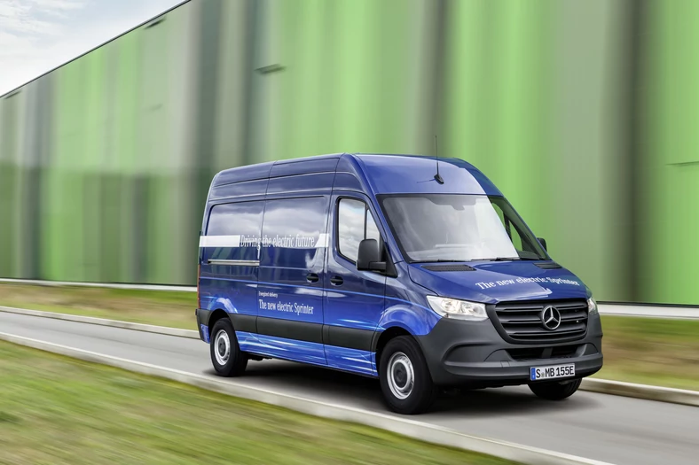 Mercedes Sprinter - będzie elektryczna wersja eSprinter. Zasięg do 200 km