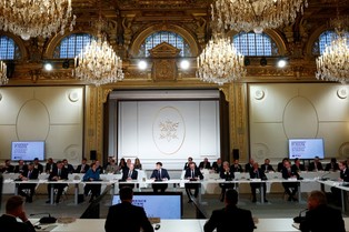 Macron: Konieczna jest mobilizacja sojuszników Ukrainy