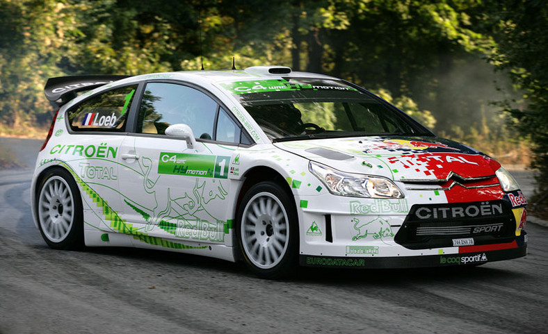 Paryż 2008: Citroën C4 WRC HYmotion4 – hybridnowy sportowiec