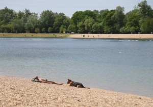 Ada Ciganlija, lepo vreme