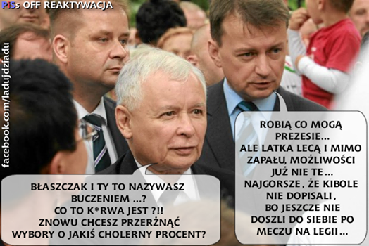 mem z Jarosławem Kaczyńskim / PiSs OFF reaktywacja