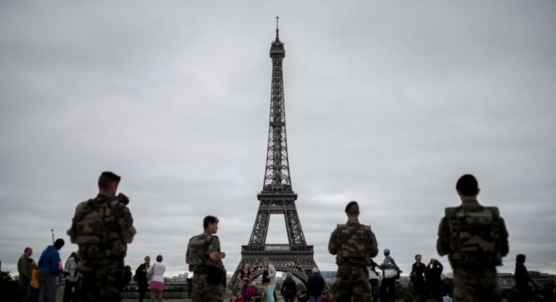 Parisians have grown accustomed to seeing the army patrolling sensitive sites