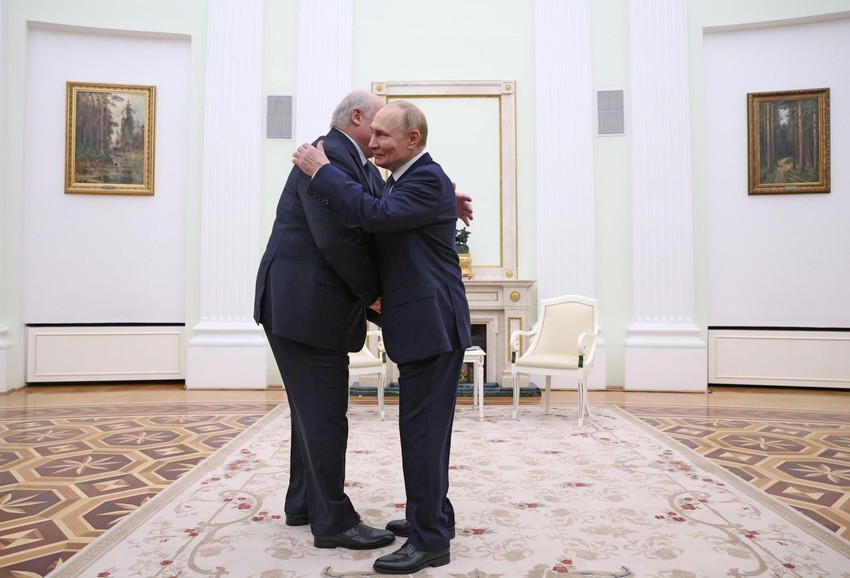Vladimir Putin i Aleksandar Lukašenko