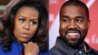 Michelle Obama et Kayne West