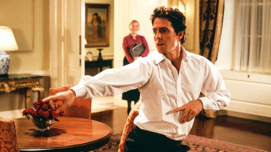 Hugh Grant w "To właśnie miłość"