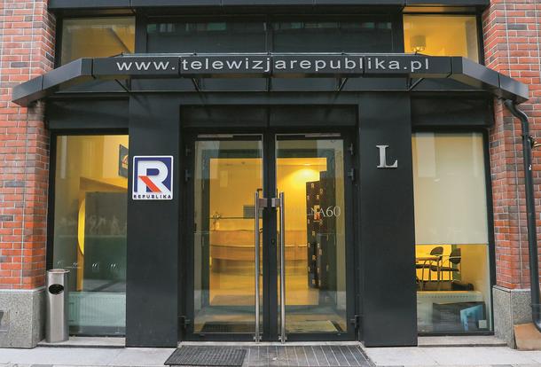 Siedziba Telewizji Republika przy ul. Pawiej w Warszawie.