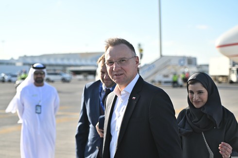 Andrzej Duda w Dubaju / PAP