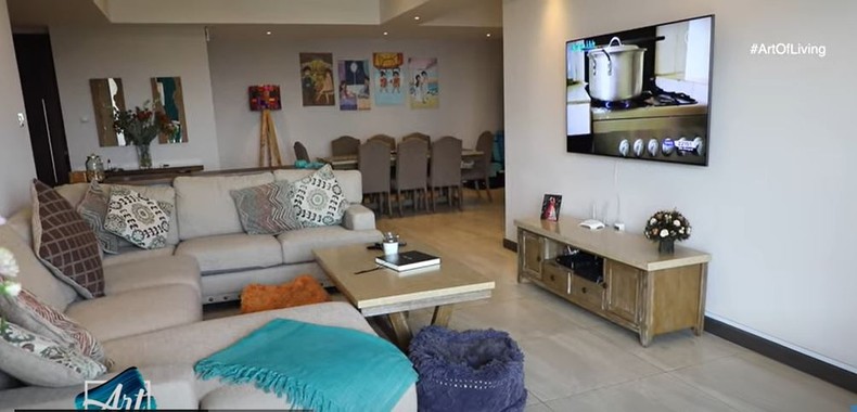 Tour inside former Miss India Kenya Aliza Rajan's home 