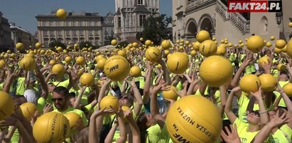 Polacy pobili rekord Guinnessa na Krakowskim Rynku