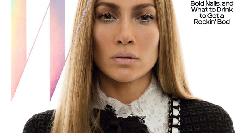 Jennifer Lopez on the cover of W magazine!