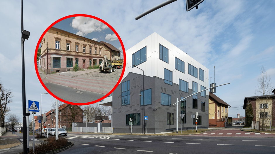 Historyczny budynek w Gliwicach zamieniony w kolejny biurowiec
