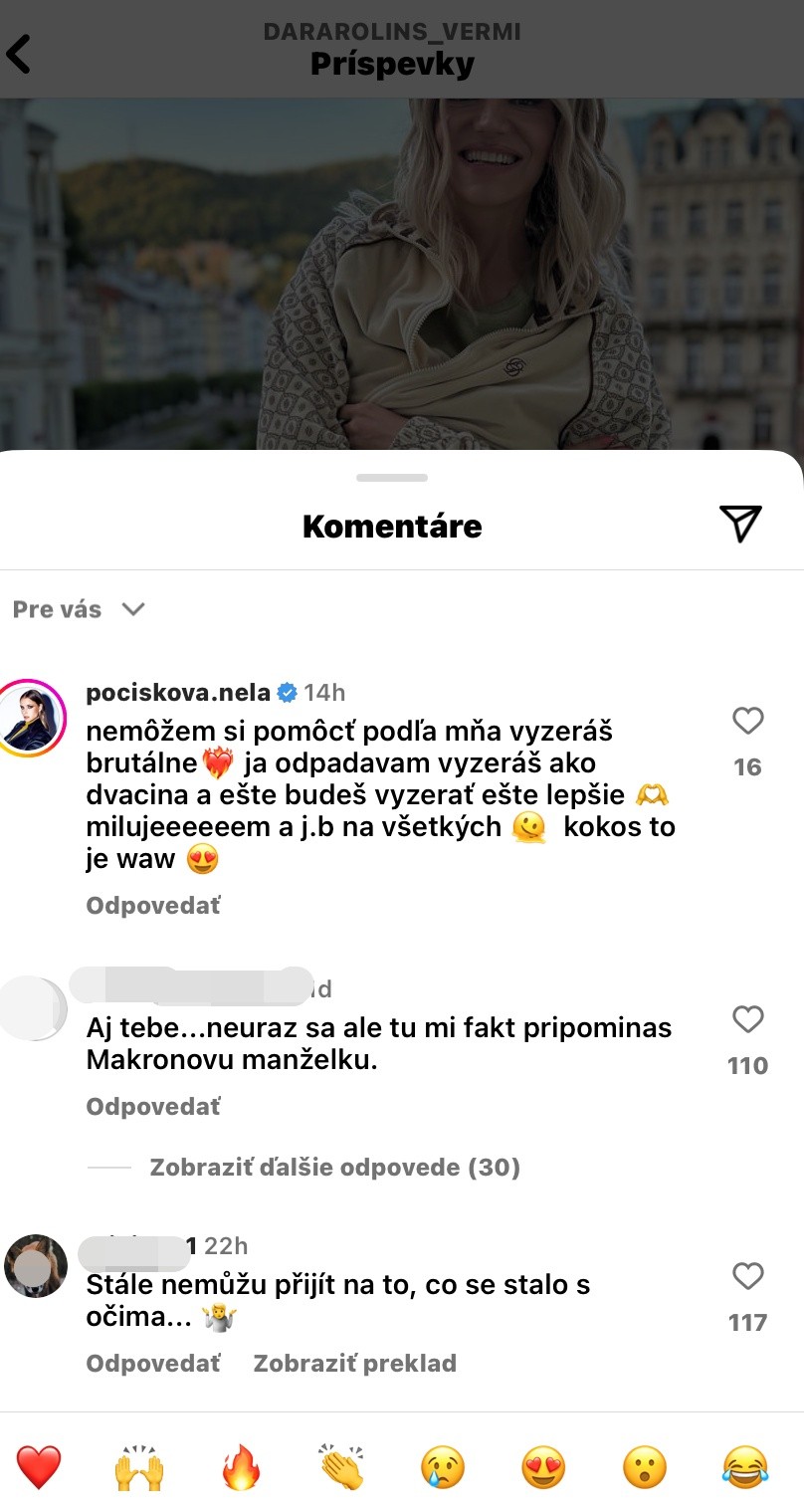 Komentár Nely Pociskovej.