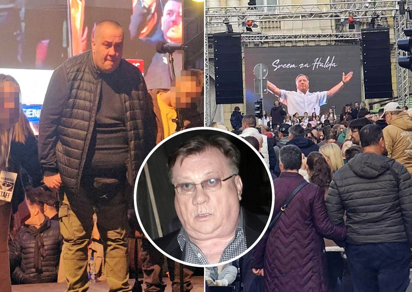 Halid Bešlić ispraćaj