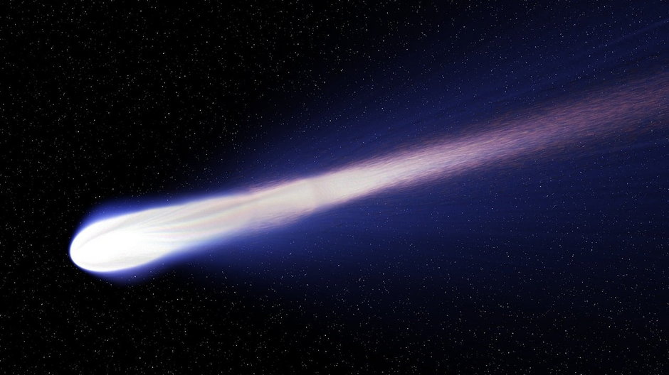 Kometa wizualizacja