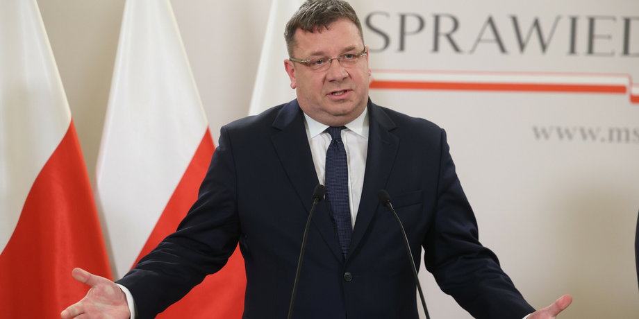 Michał Wójcik z Solidarnej Polski, minister w Kancelarii Premiera. 
