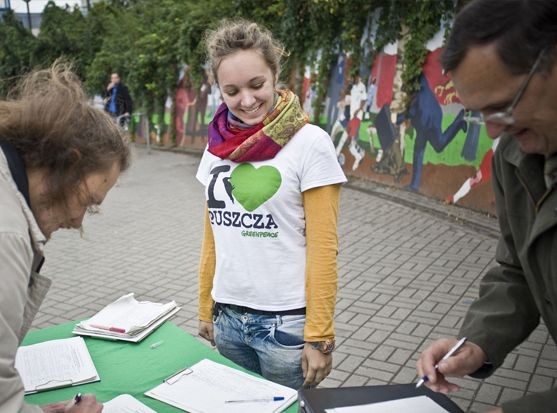 100 tysięcy podpisów pomoże ochronić Puszczę Białowieską © www.tydecydujesz.org