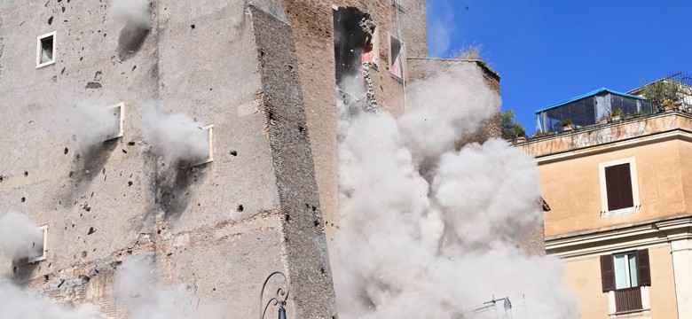 Zawalił się bezcenny zabytek w Rzymie, symbol władzy papieskiej