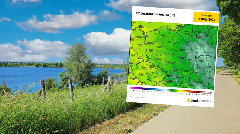 Antycyklon Uwe zaleje Polskę słońcem (screen: meteologix.com)