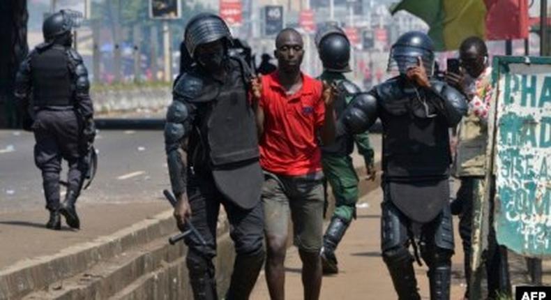 Manifestation en Guinée