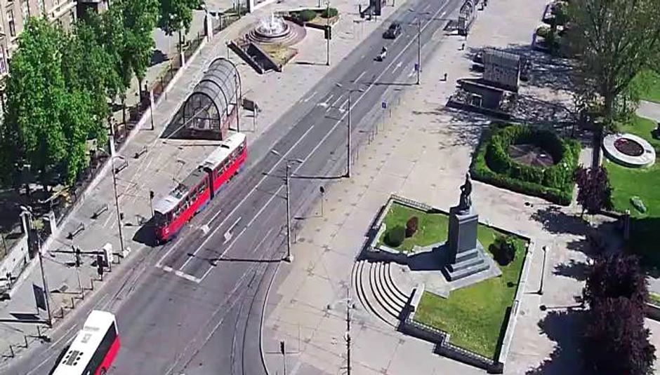 Bez gužve kod Vukovog spomenika