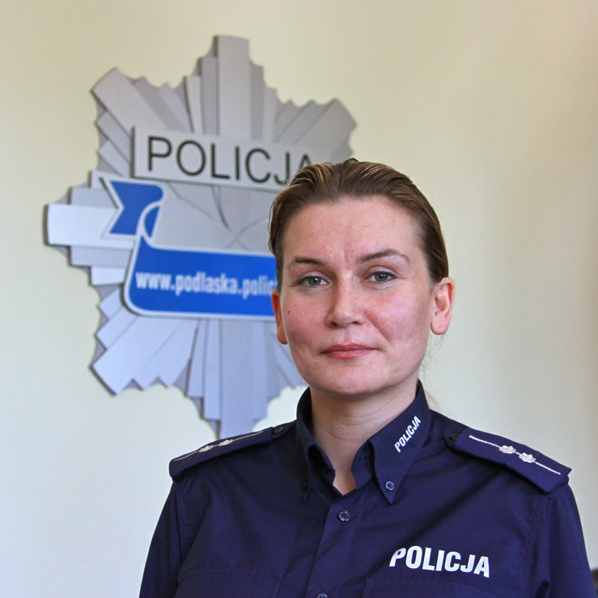 ANETA LUKOWSKA rzecznik policji w Białymstoku