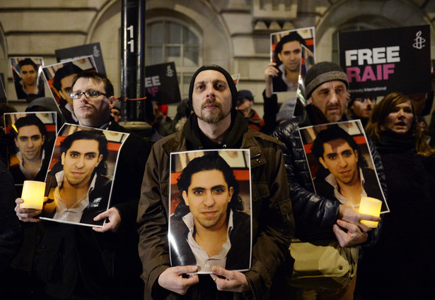 Raif Badawi, uwęziony bloger z Arabii Saudyjskiej z Nagrodą Sacharowa