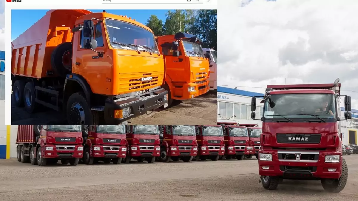 Kamaz 65801 oraz nowe Kamazy w wersji odpornej na sankcje