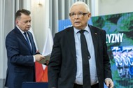 Jarosław Kaczyński i Mariusz Błaszczak