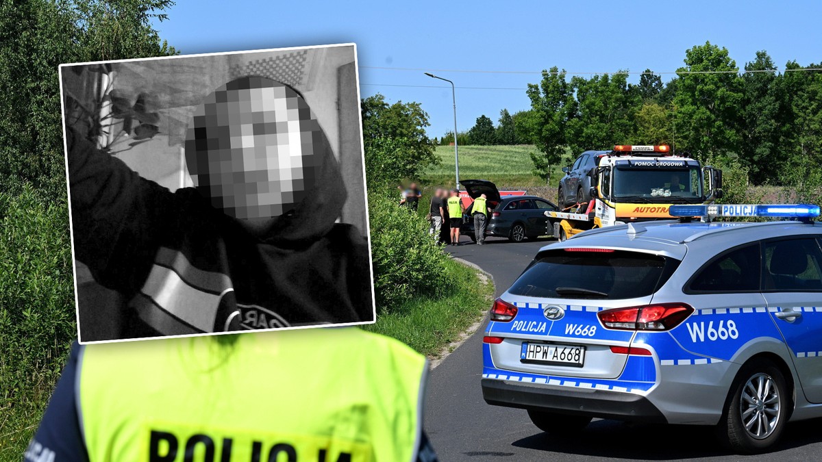 Tragedia 200 m od domu. 16-letni Tomek zmarł po zderzeniu z radiowozem