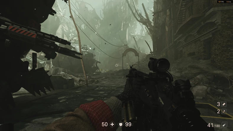 Wolfenstein II: The New Colossus - Broń - Nvidia Adaptive Shading - jakość