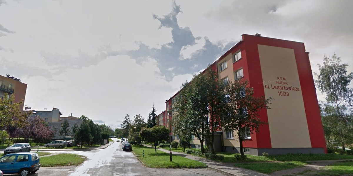 Tragiczny pożar w bloku przy ulicy Lenartowicza w Częstochowie.