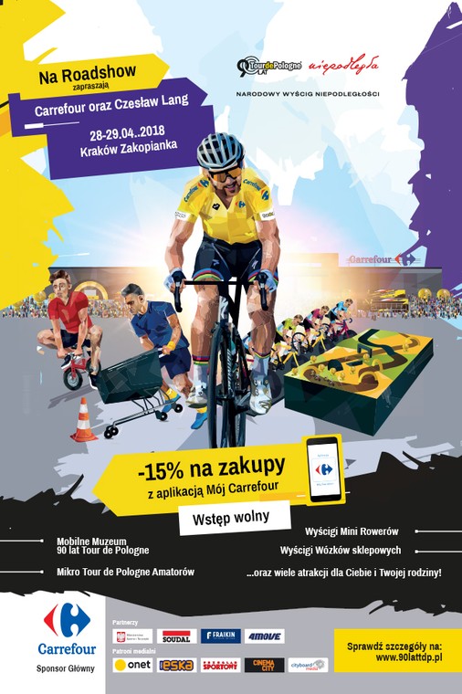 Roadshow Tour de Pologne - moc atrakcji dla każdego - Sport