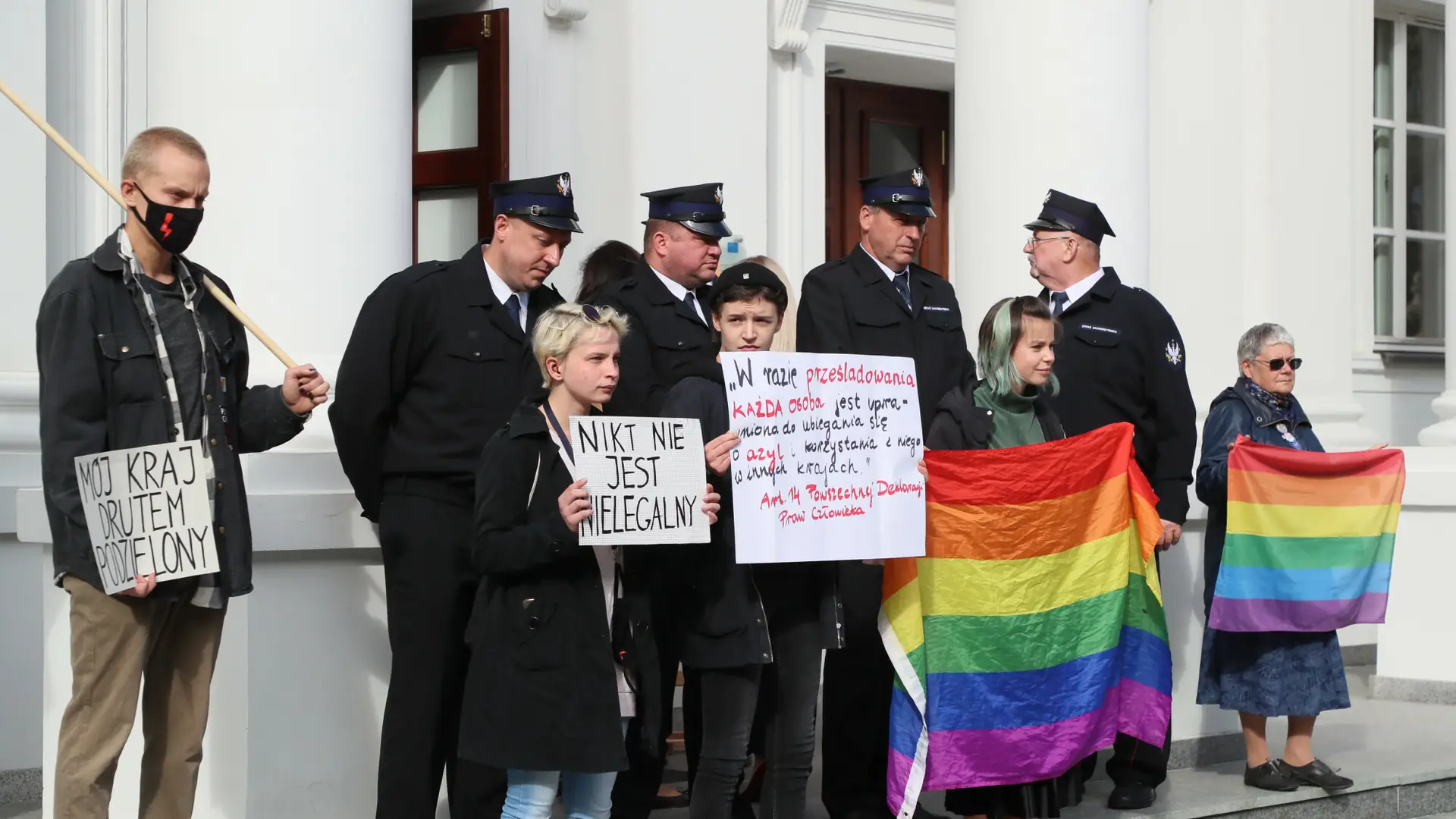 Inauguracja roku akademickiego. Studenci i aktywiści przerywali uroczystości mocnymi słowami