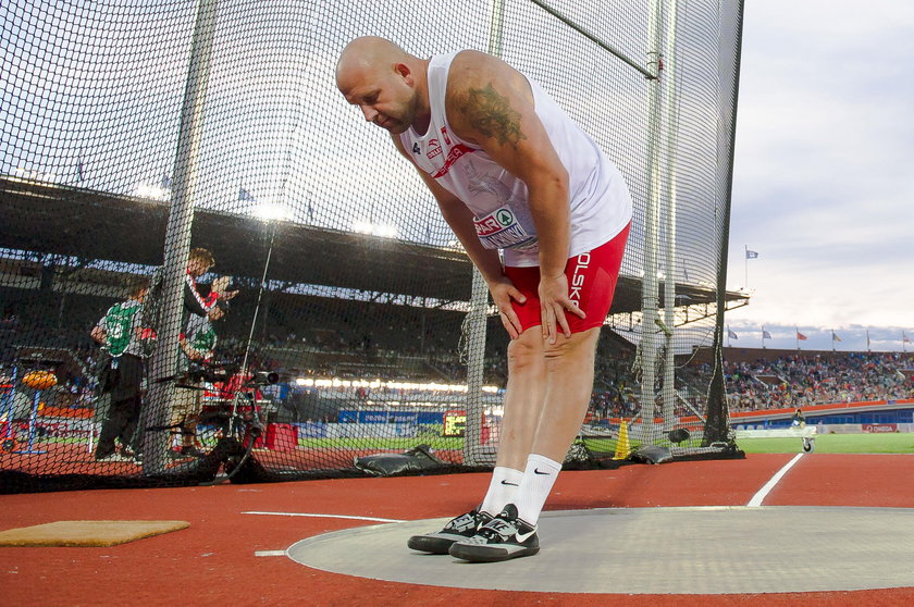 Piotr Małachowski narzeka na swój występ w mistrzostwach Europy