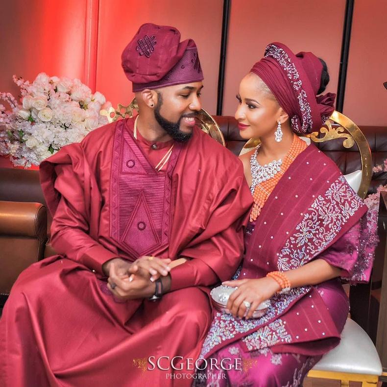 Adesua Etomi and Banky W