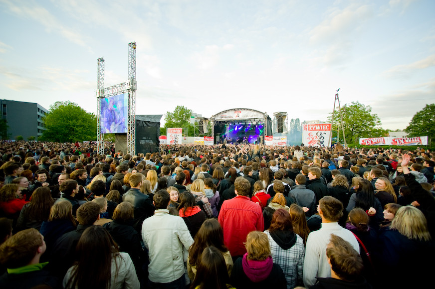 Wielki Juwenaliowy Koncert Plenerowy - publiczność (fot. Monika Stolarska / Onet)