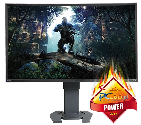 Eizo Foris FS2735 otrzymuje nagrodę „Power” za wysoką jakość obrazu, świetną fabryczną kalibrację, bardzo dobre osiągi w grach oraz innowacyjne sterowanie z użyciem połączenia Bluetooth