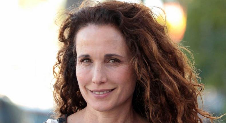 Andie MacDowell No Makeup