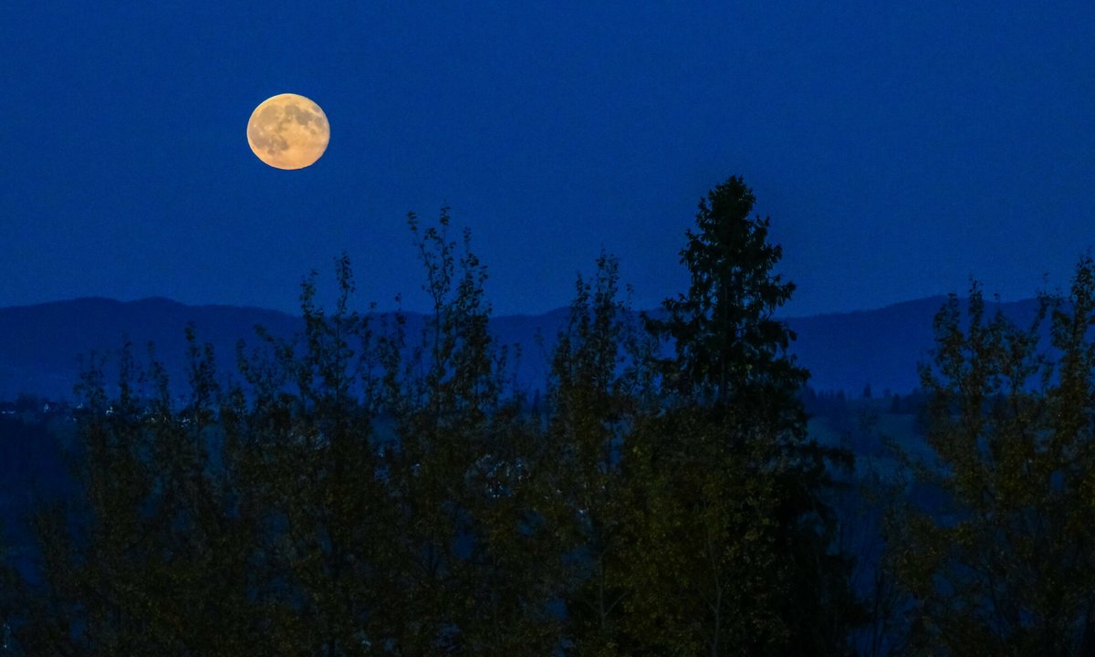 Wyjątkowa noc na niebie. Koniunkcja Jowisza z Księżycem