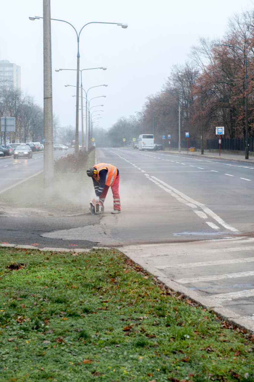 Remontują plac Wilsona