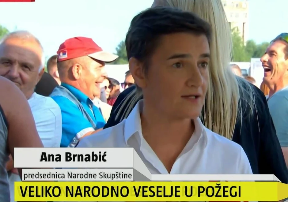 Ana Brnabić u Požegi