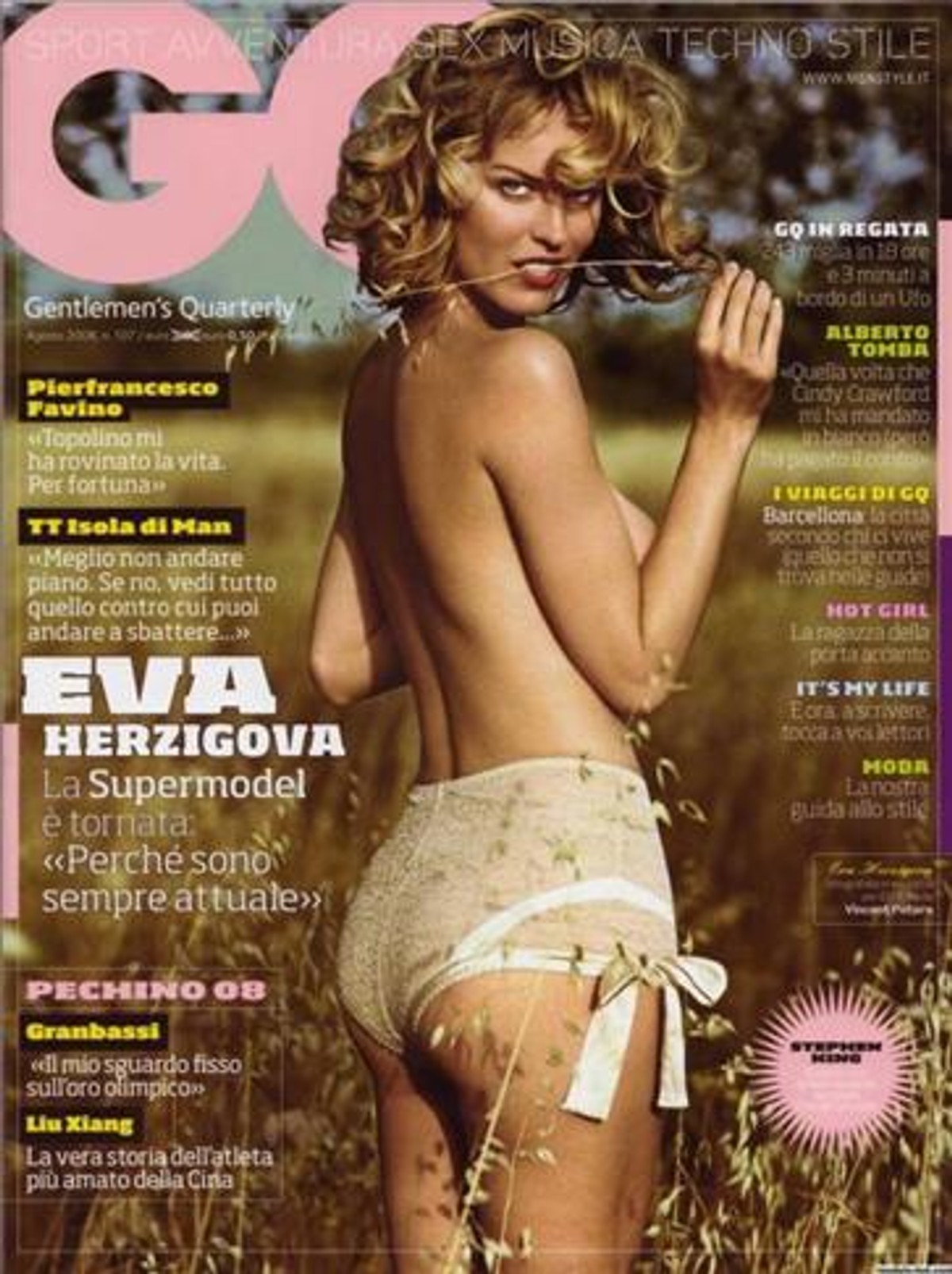 Topless powrót Evy Herzigovej